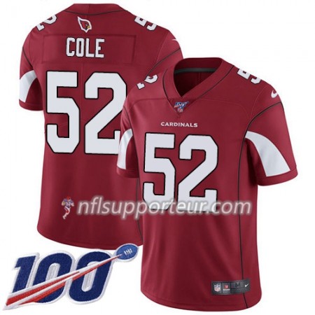 Maillot Homme Arizona Cardinals Mason Cole 52 Nike Rouge 100th
